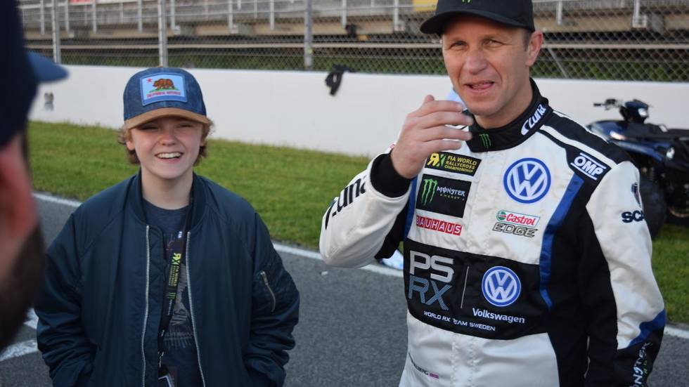 Oliver Solberg er søn af verdensstjernen Petter Solberg, som har flere VM titler i Rally og Rallycross på CV’et
(Foto: www.bladet.no)